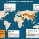 Who imports Russian beef?