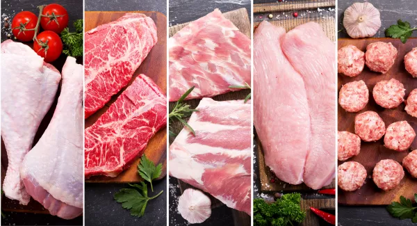 Meat export  from Russia increased by 17%